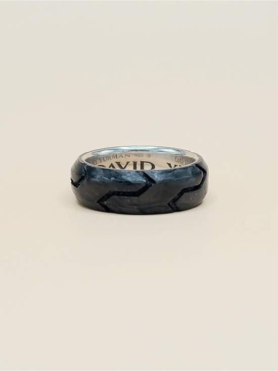 David Yurman Other - David Yurman Forged Carbon Band Ring In Sterling Silver